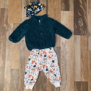 Boys Woodland Set Size 3/6 Month